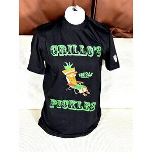 "Carrot" by Anwar Carrot Brand, Black Short Sleeve T-Shirt, Size Small, NWT